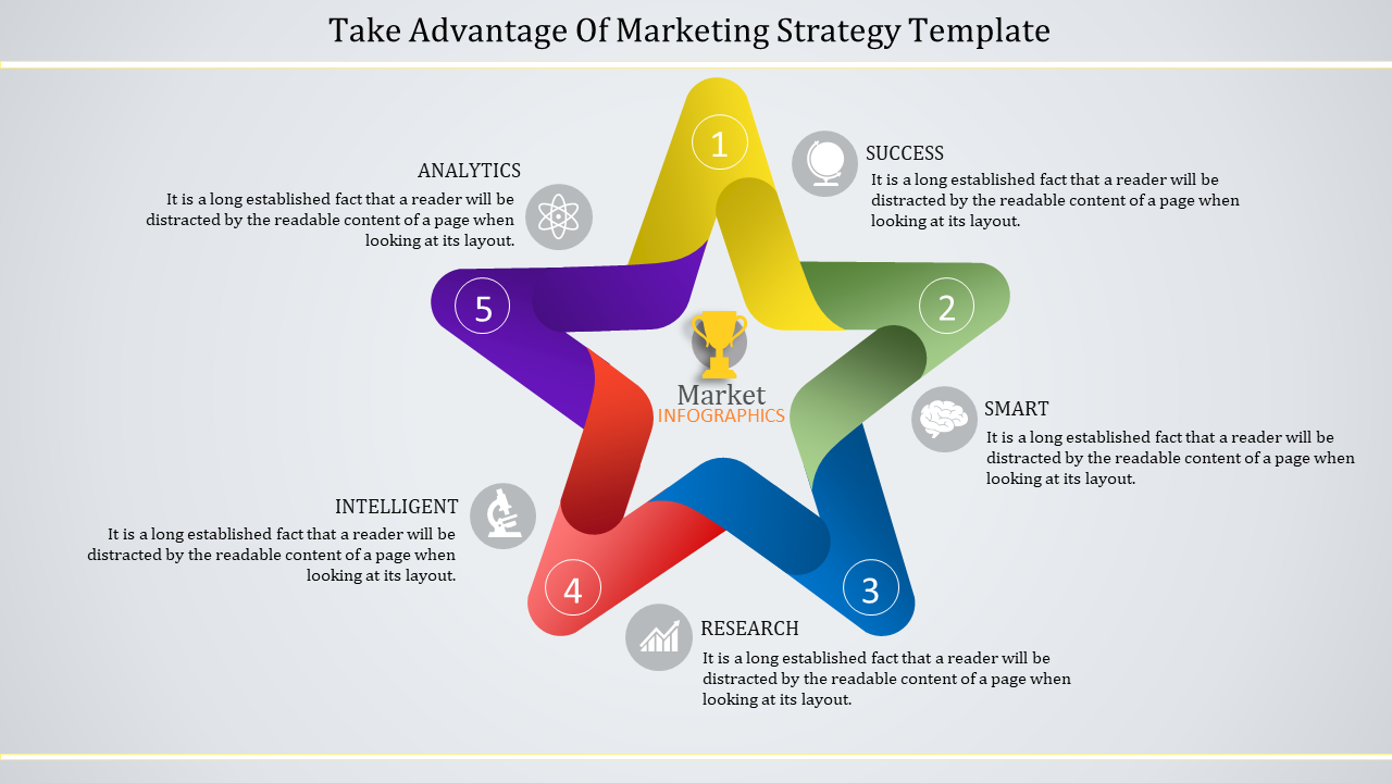 Marketing Strategy Template-Star Diagram	